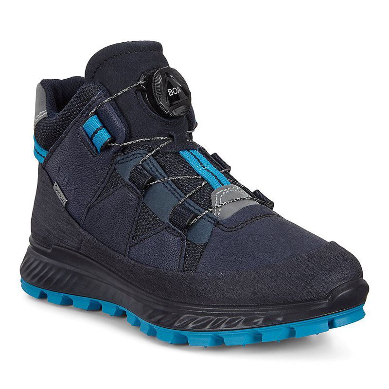 Botas Ecco Exostrike Para Niños,Azules,857143-WUN